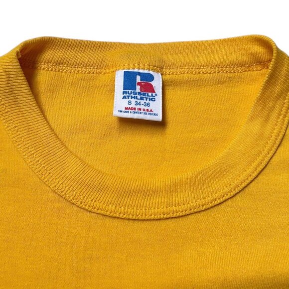 90s vintage Crusader Basketball gym t-shirt Russell Athletic single stitch. - Picture 4 of 6